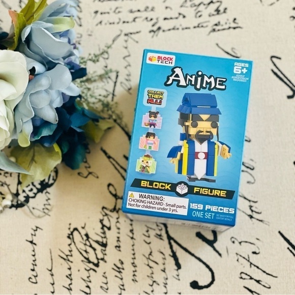 NWT Block Tech Anime Figure Kung Fu Martial Arts Master Building Set - Picture 1 of 4